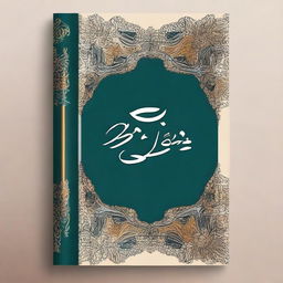 Create a book cover for an Urdu language book titled 'Dewan Sabir'