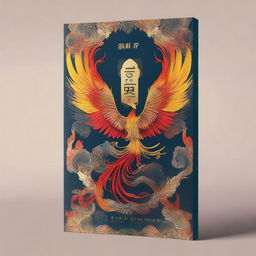 A captivating book cover for a novel titled '我有一只不死鸟' (I Have a Phoenix) by the author 可乐只喝零度