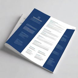 Create a professional and visually appealing cover page for a report