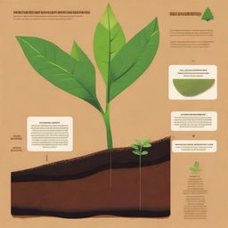 An informative illustration showcasing the optimization of fertilizer use for Kenaf plants in BRIS soil