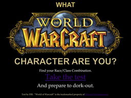 Which Warcraft Villain Are You?