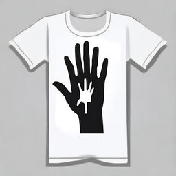 Design a t-shirt for an awareness campaign against human trafficking