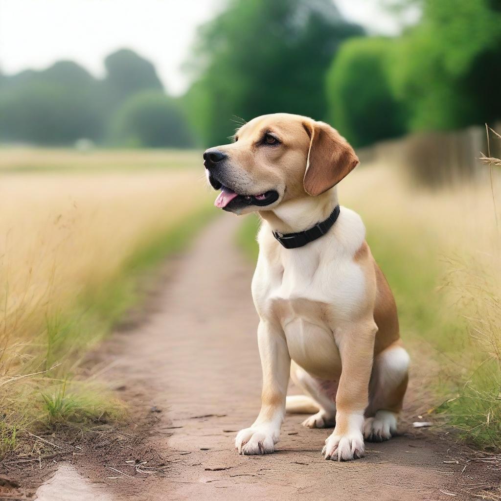 A heartwarming story of a dog, depicting various moments of its life, from playful puppy days to loyal companionship with its owner