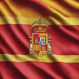 A high-resolution image of the flag of Spain