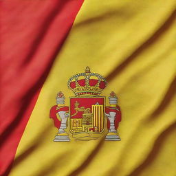 A high-resolution image of the flag of Spain