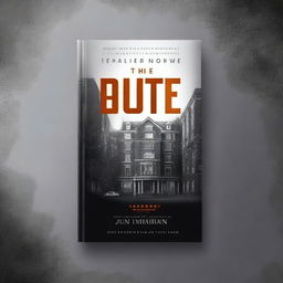 Create a book cover for a thriller novel titled 'The Hotel'