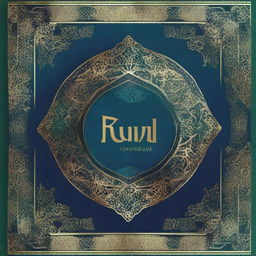 Create a book cover for Rumi's Masnavi Sharif, authored by Dr