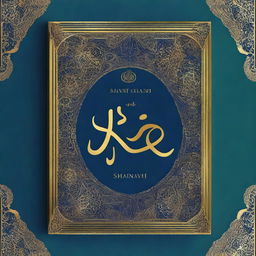 Create a book cover for Rumi's Masnavi Sharif, authored by Dr