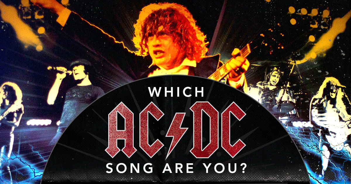 Ever wondered which high-voltage AC/DC anthem best matches your rock 'n' roll soul? Dive into this electrifying quiz and find out whether you're a hell-raiser like 'Highway to Hell' or a powerhouse like 'Thunderstruck'!