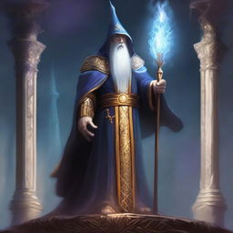 An Overwizard of the Hosttower of the Arcane, North Spire