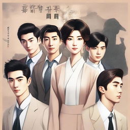 A beautiful young woman named Gu Youran, a university economics student from a textile worker's family, is surrounded by six handsome men of different backgrounds and personalities