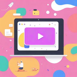 Create a vibrant and eye-catching YouTube thumbnail