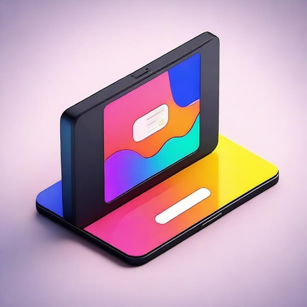 Crea una miniatura para YouTube con un diseño llamativo y colores vibrantes