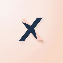 A simple and abstract image with the letters 'xx' prominently displayed in the center