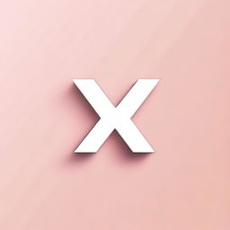 A simple and abstract image with the letters 'xx' prominently displayed in the center