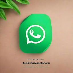 Create an attractive cover for a WhatsApp sales guide