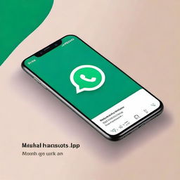 Create an attractive cover for a WhatsApp sales guide