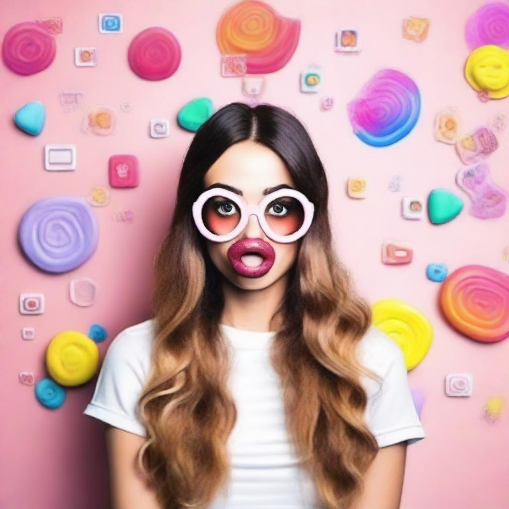 Create a quirky and fun Instagram profile picture