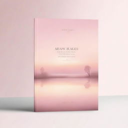 A serene and inspiring book cover featuring a tranquil landscape at dawn