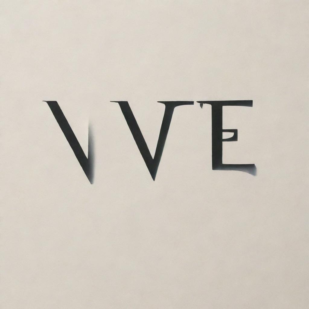 A close-up shot of a typographic illustration displaying the word 'Name' in a distinguished, modern font