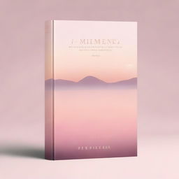 A serene and inspiring book cover featuring a tranquil landscape at dawn