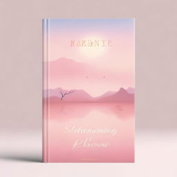 A serene and inspiring book cover featuring a tranquil landscape at dawn