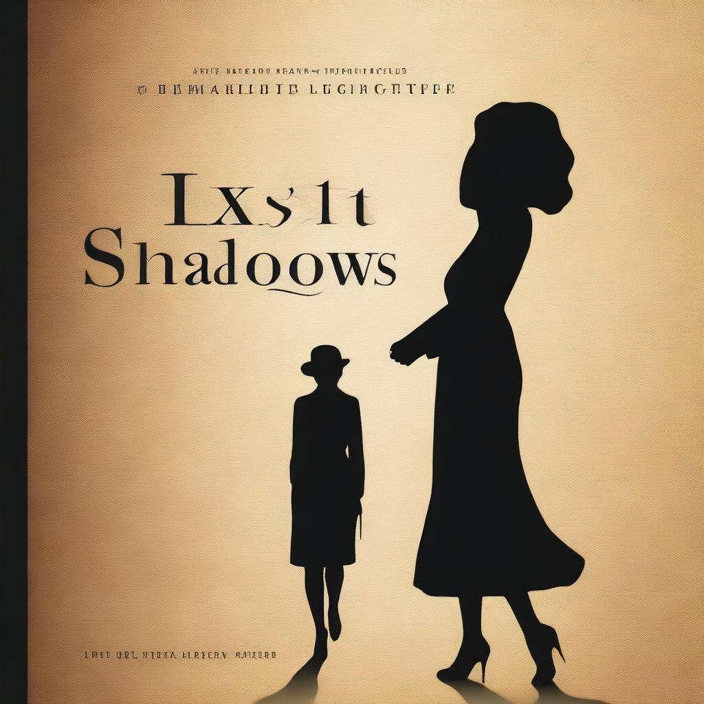 A book cover titled 'Light Beyond the Shadows' featuring the shadow of a woman