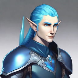 A male elf character, appearing around 30 years old