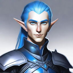 A male elf character, appearing around 30 years old