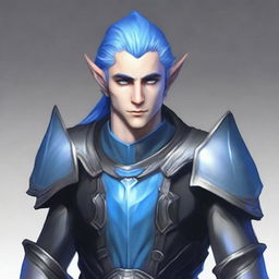 A male elf character, appearing around 30 years old