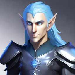 A male elf character, appearing around 30 years old