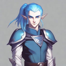 A male elf character, appearing around 30 years old