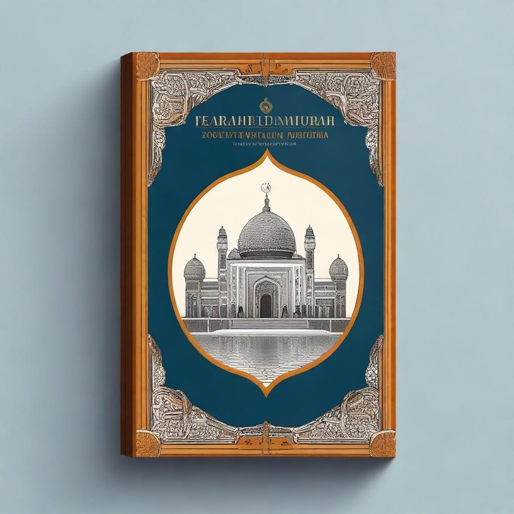 A book cover design for 'Sejarah Pemerintahan Nuruddin Mahmud Zanki di Syam'