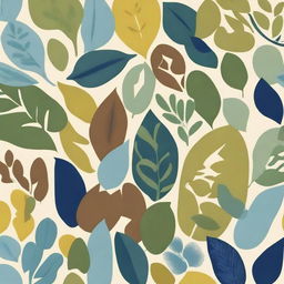 Create AI art inspired by Osborne and Little's Lamorran collection for Spring 2022, focusing on bold and abstract greenery patterns with organic forms like leaves and vines