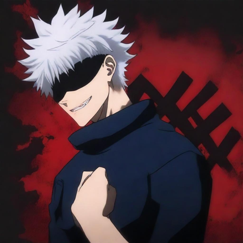 Create an image of Satoru Gojo from Jujutsu Kaisen