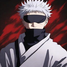 Create an image of Satoru Gojo from Jujutsu Kaisen