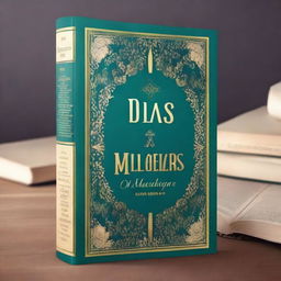 Create a book cover featuring the title 'Dias de Milagres'