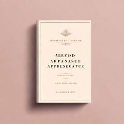 Design a book cover for a book titled 'BEYOND APPEARANCE (The power of modesty in men and women)'