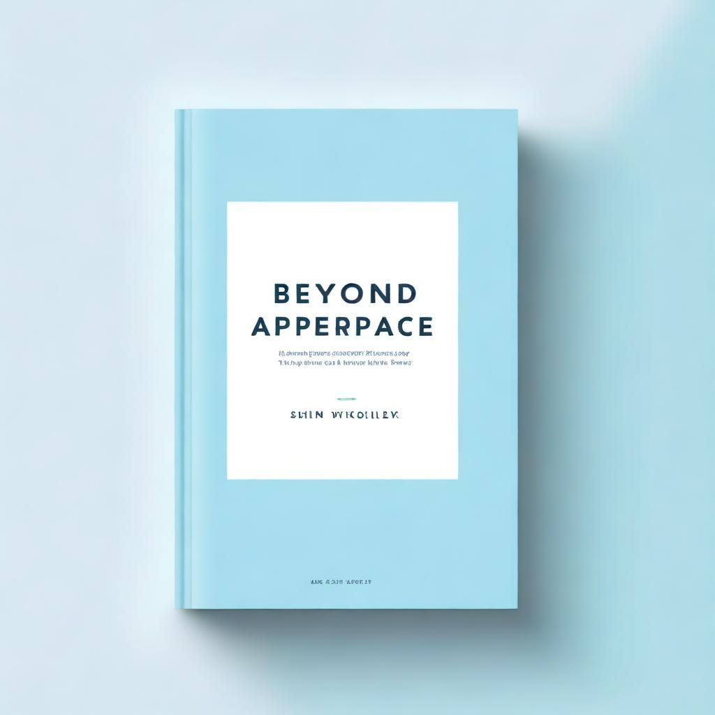 Design a book cover for a book titled 'BEYOND APPEARANCE (The power of modesty in men and women)'