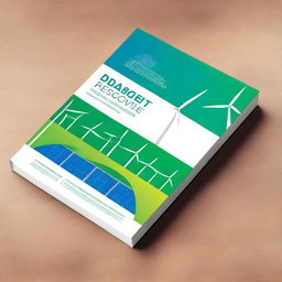 Create a technical book cover for a book titled 'Distributed Energy Resources'