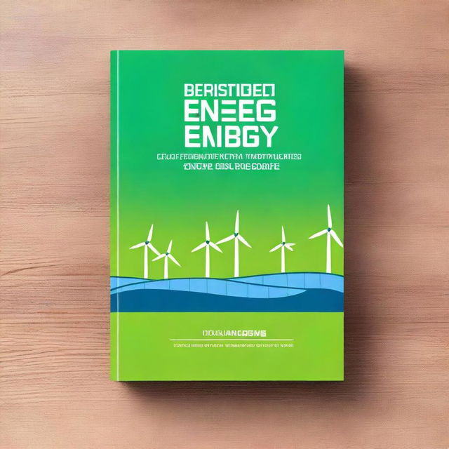 Create a technical book cover for a book titled 'Distributed Energy Resources'