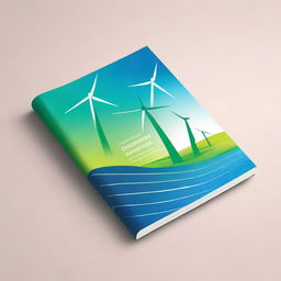 Design a technical book cover for a book titled 'Distributed Energy Resources'