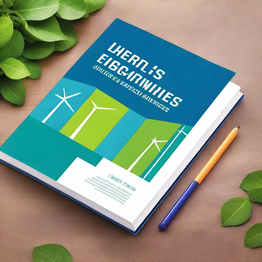 Create a technical book cover for a book titled 'Distributed Energy Resources'