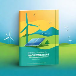 Create a technical book cover for a book titled 'Distributed Energy Resources'