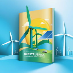 Create a technical book cover for 'Distributed Energy Resources' by P