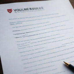 An official-looking document with the Volumebulls Stock Market Trading Academy logo at the top, displaying a list of important trading rules, presented in a striking & professional manner.