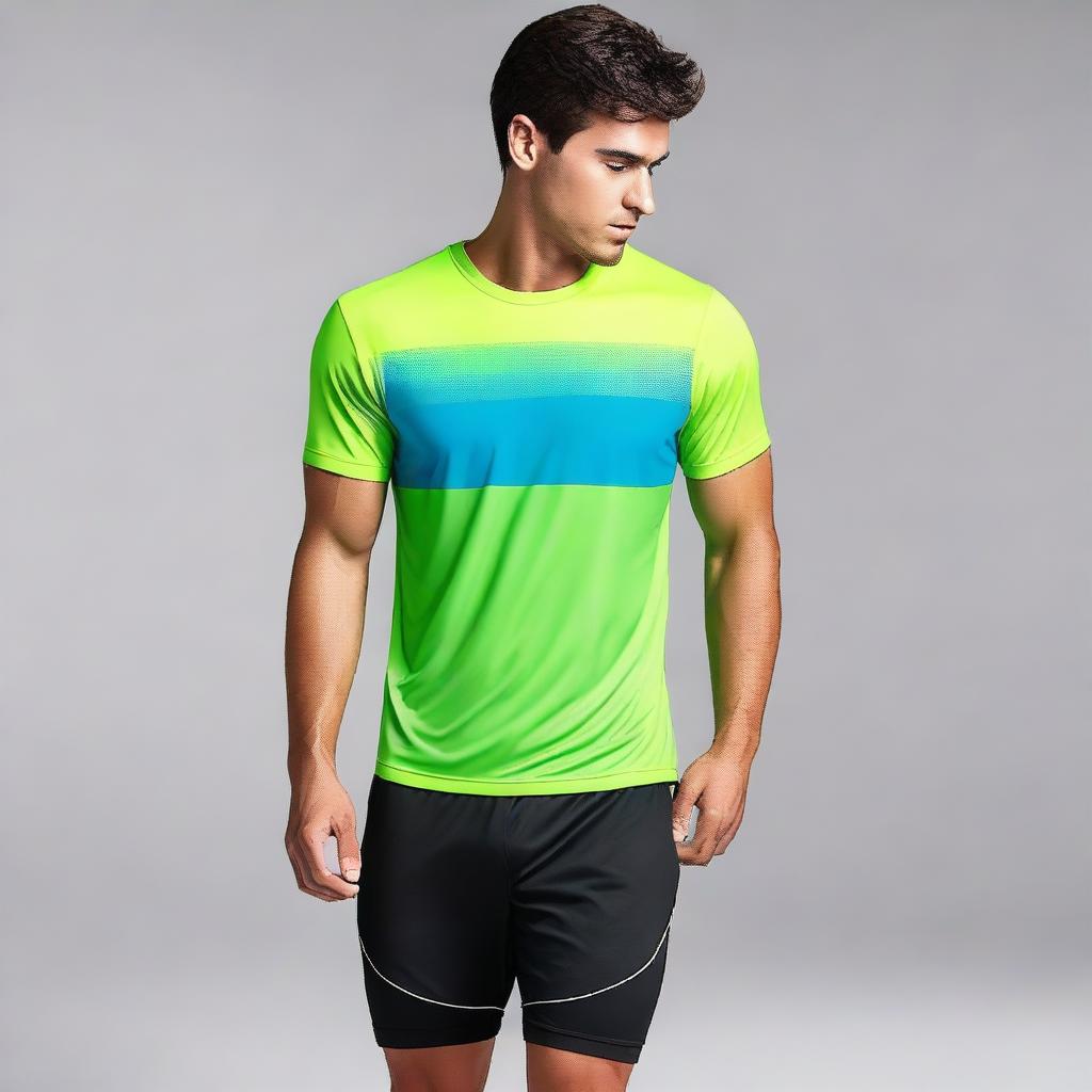 Create a design for a running shirt