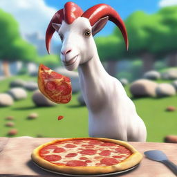 Create an achievement for the game Goat Simulator 4 named 'Let Me Cook'