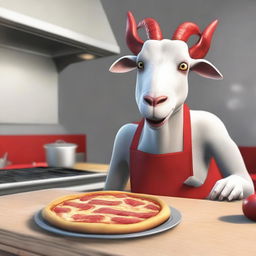 Create an achievement for the game Goat Simulator 4 named 'Let Me Cook'