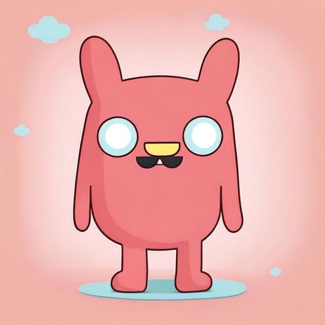 Create an image of an Uglydoll named Coral